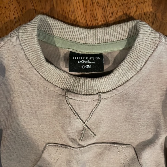 Little Bipsy Pocket Pullover (0-3 Months) - Picture 2 of 3